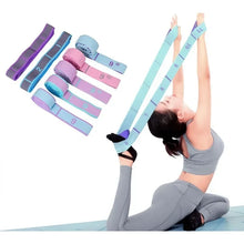Load image into Gallery viewer, Multi-functional Dance Yoga Auxiliary Stretching Belt Adult Latin Training Elastic Bands