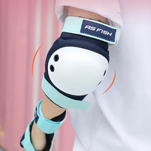 Load image into Gallery viewer, Adult/Youth/Junior Knee Pads Elbow Pads Wrist Guards 3 in 1 Protective Gear, for Skateboard