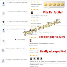 Load image into Gallery viewer, Dfyne Impact Shorts Low Ribbed Band Yoga Shorts Seamless Scrunch Bum Workout Gym Shorts