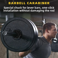 Load image into Gallery viewer, Non Slip 2 Inch Olympic Barbell Clamps with Quick Release Spin Lock