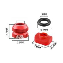Load image into Gallery viewer, 1Pair Bike Vacuum Tire Law Mouth Nut MTB Bicycle Tire Inner Tube Valve Caps Safe