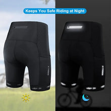 Load image into Gallery viewer, X-TIGER Men Cycling Shorts with Back Pocket 5D Gel Padded Bike Shorts