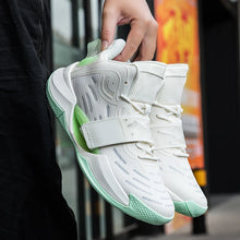 Load image into Gallery viewer, New Popular Creative Fluorescent Color Blocking Low Cut Breathable Anti Slip Wear-resistant Basketball Shoes