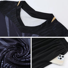 Load image into Gallery viewer, Short Sleeve Volleyball Jersey Set Men Volleyball Uniform V-neck