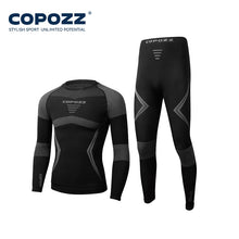 Load image into Gallery viewer, COPOZZ Winter Ski Thermal Underwear Sets Men Women