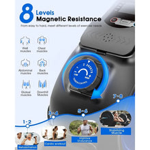 Load image into Gallery viewer, WELLFIT Rowing Machine, Magnetic Rower Machine