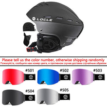 Load image into Gallery viewer, LOCLE Ski Helmet Men and Women Skiing Helmet Kids Boys Girls Ski Skateboard
