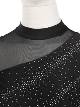 Load image into Gallery viewer, Womens Rhinestone Figure Ice Skating Dress