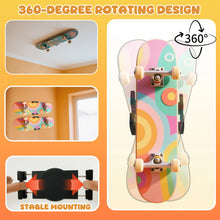 Load image into Gallery viewer, Skateboard Wall Bracket 360° Rotation