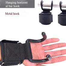 Load image into Gallery viewer, 1PC Weight Lifting Hook Grips with Wrist Wraps