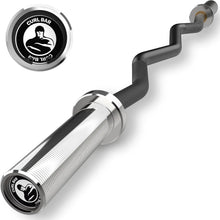 Load image into Gallery viewer, EZ Curl Bar for Bicep and Tricep Workouts