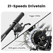 Load image into Gallery viewer, Ecarpat Dual Full Suspension Mountain Bike 24/26/27.5 Inch, Mens Women Teenagers