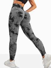 Load image into Gallery viewer, Women's Seamless Tie-dye Yoga Pants