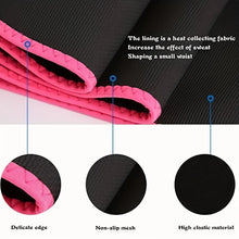 Load image into Gallery viewer, Sports Sweat Burst Waist Support Belt Shape Running Durable Waist Abdominal Fat Burning