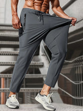 Load image into Gallery viewer, Sweatpants Man Fishing Men's High Stretch Ice Silk Jogging Pants