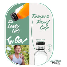 Load image into Gallery viewer, 8OZ Plastic Bottles With Caps small juice containers