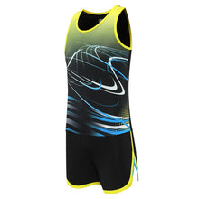 Load image into Gallery viewer, Women Track And Field Suits Breathable Sprint Running Vest Shorts