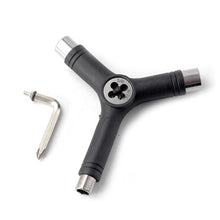 Load image into Gallery viewer, Multi-Function Skateboard Tools T Type Skate Scooter Skateboard Tools Kick Scooter Mini L Wrench Set Assemble Adjusting Tool Kit