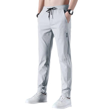 Load image into Gallery viewer, Men Fast Dry Stretch Pants Ice Silk Trousers