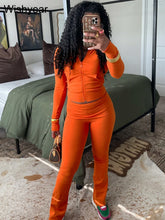 Load image into Gallery viewer, Autumn Orange 2 Piece Pants