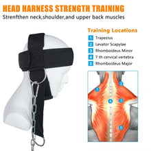 Load image into Gallery viewer, Head Harness Sports Neck Training Exerciser