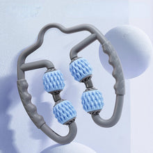 Load image into Gallery viewer, 4 Wheels Yoga Circular Massager