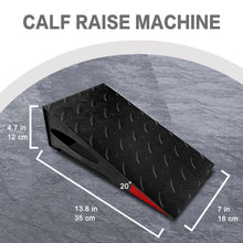 Load image into Gallery viewer, Heavy Duty Steel Extra Wide Slant Board Calf Raise Platform