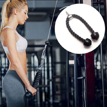 Load image into Gallery viewer, Tricep Rope Push Pull Down Cord for Bodybuilding Exercise