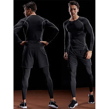 Load image into Gallery viewer, Compression Long Sleeve T Shirt Men Elastic Training T-shirt