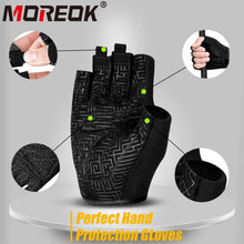 Load image into Gallery viewer, MOREOK Half Finger Gym Fitness Gloves