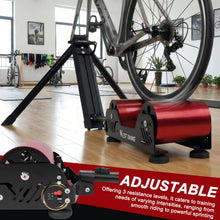 Load image into Gallery viewer, Portable Bike Trainer with Adjustable Magnetic Resistance