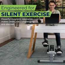 Load image into Gallery viewer, Under Desk Bike Pedal Exerciser - Stationary Bikes for Home & Office