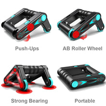 Load image into Gallery viewer, 1PCS Heavy Duty 2-in-1 Ab Roller