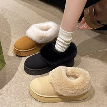 Load image into Gallery viewer, 2024 New Warm Boots Women Winter Flats Shoes Short Plush Fur Ankle Snow Boots