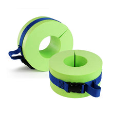 Load image into Gallery viewer, 1 Pair EPS Foam Aquatic Cuffs Swimming Leggings Arm Floating Ring