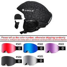 Load image into Gallery viewer, LOCLE Ski Helmet Men and Women Skiing Helmet Kids Boys Girls Ski Skateboard
