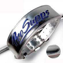 Load image into Gallery viewer, Weight Lifting Leather Belt