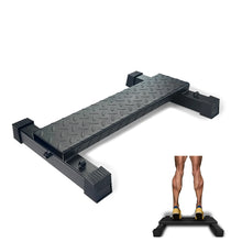Load image into Gallery viewer, Multifunctional Steel Calf Raise Bar, Wide Standing Calf Raise Block