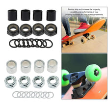 Load image into Gallery viewer, Skateboard Truck Spacers Nuts