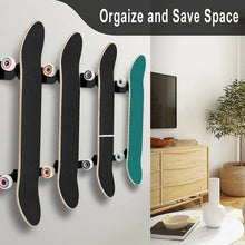 Load image into Gallery viewer, 2-3Pairs Skateboard Display Rack Acrylic Skateboard Storage Bracket