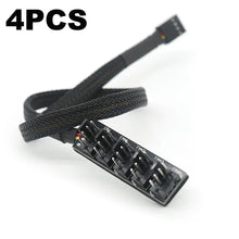Load image into Gallery viewer, 20-1PCS 40cm 1 to 5 4Pin PWM Hub Fan 4PIN/3PIN CPU Cooling Fan