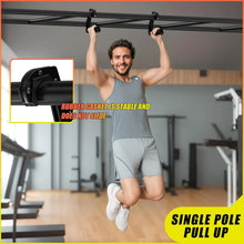 Load image into Gallery viewer, Ergonomic Portable Pull Up Handles for Home Gym, Calisthenics, and Strength Training with Resistance Bands