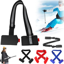 Load image into Gallery viewer, Skimate Carrier Strap Clipstick Ski Mate Portable Skis Straps