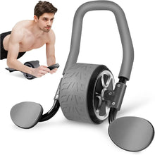 Load image into Gallery viewer, Ab Roller Wheel - Elbow Support Automatic Rebound Abdominal Wheel