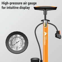 Load image into Gallery viewer, Bike Pump with Gauge Multi-functional Inflator for Bicycles