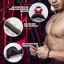 Load image into Gallery viewer, Fitness Biceps Triceps Rope Pull Down Grip Handles