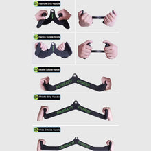 Load image into Gallery viewer, Home Gym Fitness Rowing T-bar V-bar Pulley Cable Machine Attachments