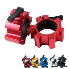 Load image into Gallery viewer, 50mm Alloy Barbell Clamps 2 PCS Quick Release Barbell Locking Clamps