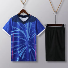 Load image into Gallery viewer, Short Sleeve Volleyball Jersey Set Men Volleyball Uniform V-neck