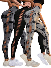 Load image into Gallery viewer, Tie Dye Seamless Leggings for Women High Waist Yoga Pants
